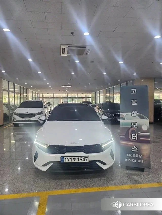 Kia K5 Hybrid 3rd Generation 2023 Белый из Кореи
