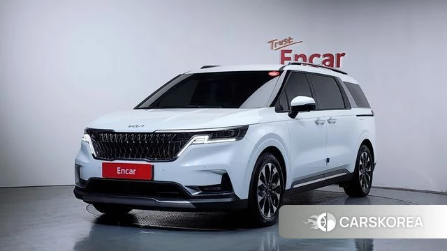 Kia Carnival 4th generation 2023 Белый из Кореи