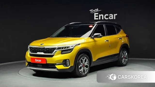 Kia Seltos 2020 Желтый из Кореи
