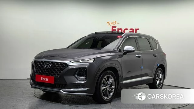 Hyundai Santa Fe TM 2019 Серый из Кореи
