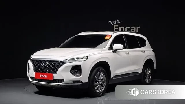 Hyundai Santa Fe TM 2020 Белый из Кореи