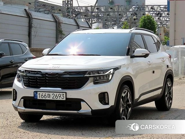 Kia The New Seltos 2024 Белый из Кореи