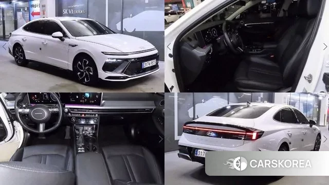 Hyundai Sonata D Edge (DN8) 2024 Белый из Кореи