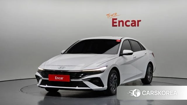 Hyundai The New Avante (CN7) 2025 Белый из Кореи