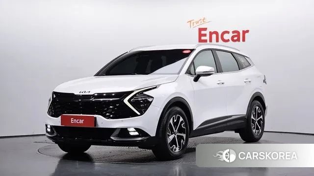 Kia Sportage 5th Generation Hybrid 2021 Белый из Кореи