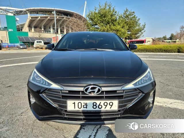 Hyundai The New Avante AD 2018 Черный из Кореи