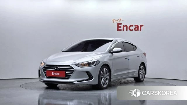 Hyundai Avante AD 2018 Серебряный из Кореи