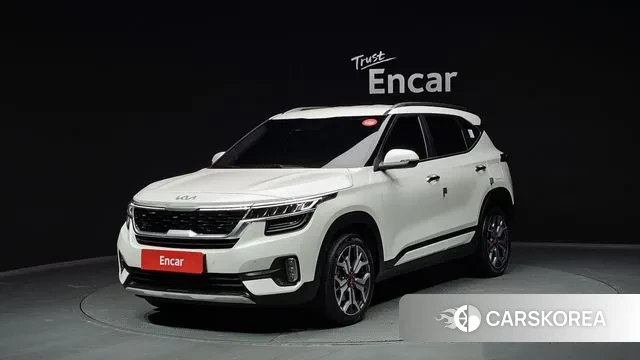 Kia Seltos 2022 Белый из Кореи