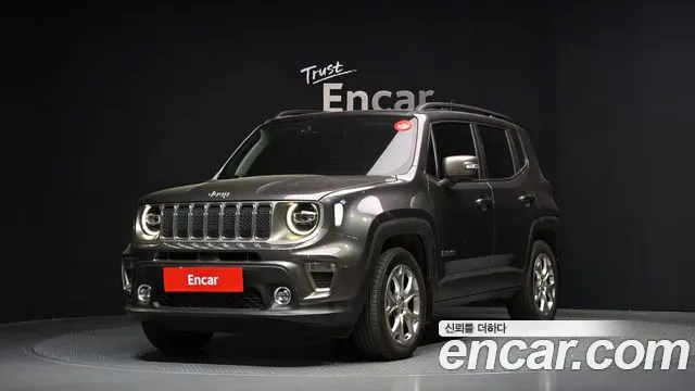 Jeep Renegade 2019 Серый из Кореи