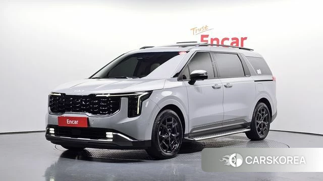 Kia The New Carnival 4th Generation 2024 Серебристо-серый из Кореи