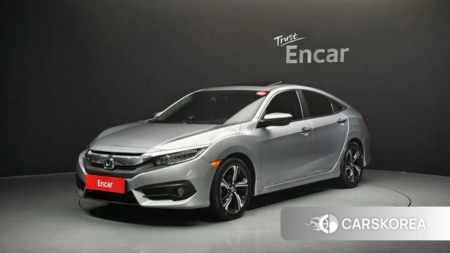 Honda Civic 2018 Серебряный из Кореи