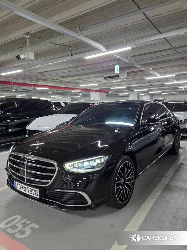Mercedes-Benz S-Class W223 2025 Черный из Кореи