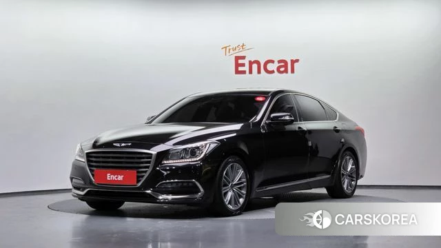 Genesis G80 2018 Черный из Кореи