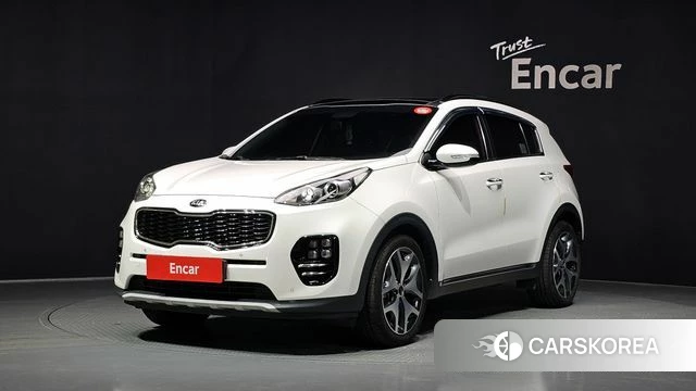 Kia Sportage 4th Generation 2018 Белый из Кореи