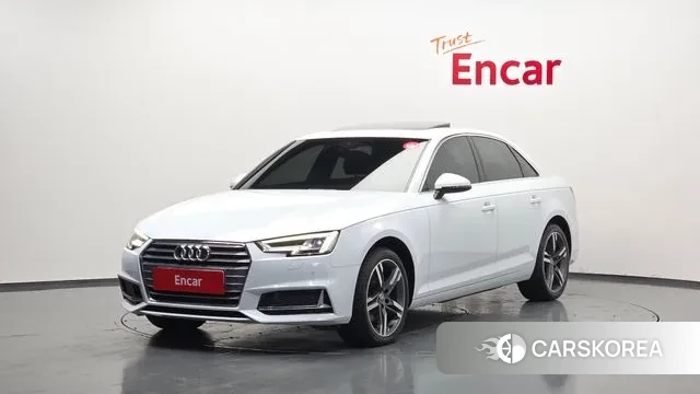 Audi A4 (B9) 2019 Белый из Кореи