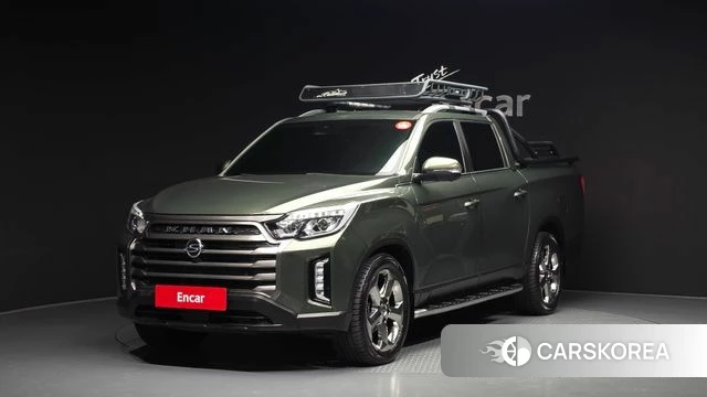 Ssangyong The New Rexton Sports Cannes 2022 Светло-зеленый из Кореи