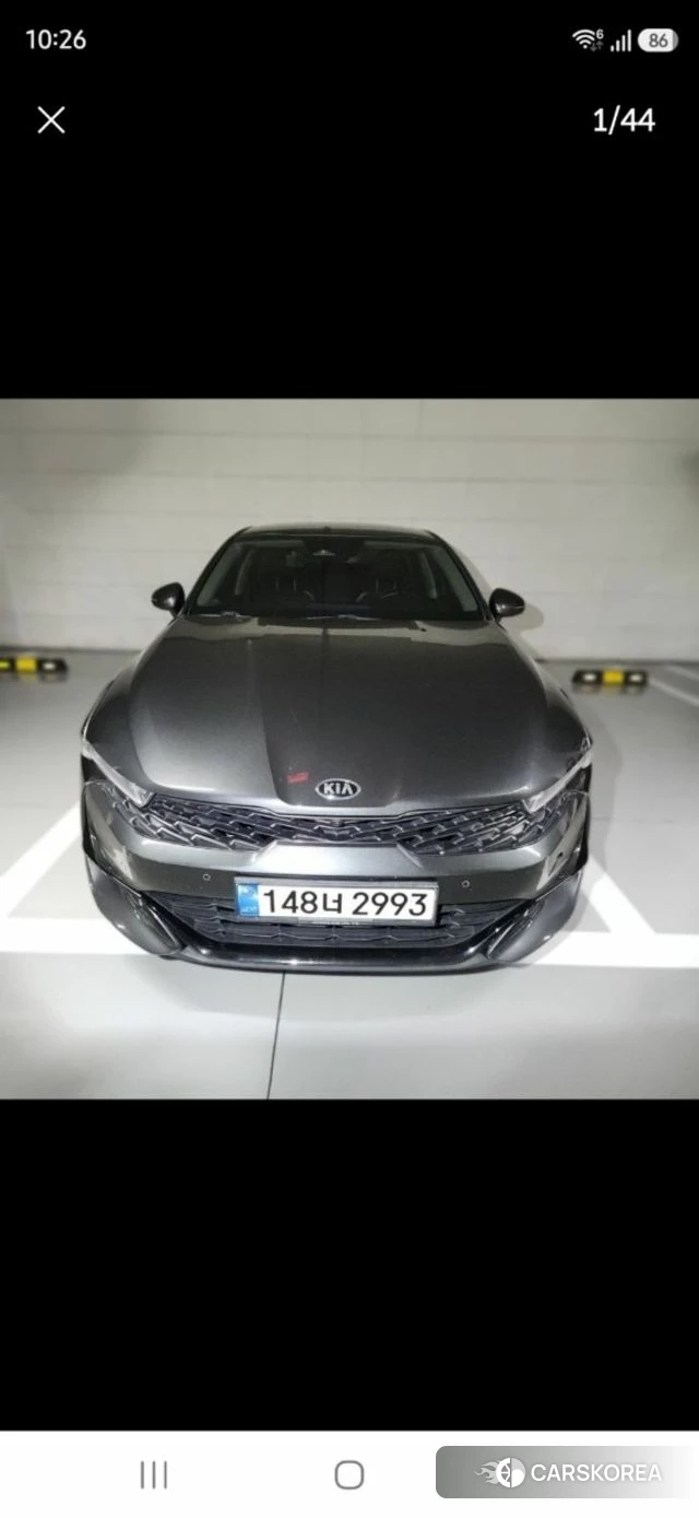 Kia K5 3rd generation 2020 Серебристо-серый из Кореи