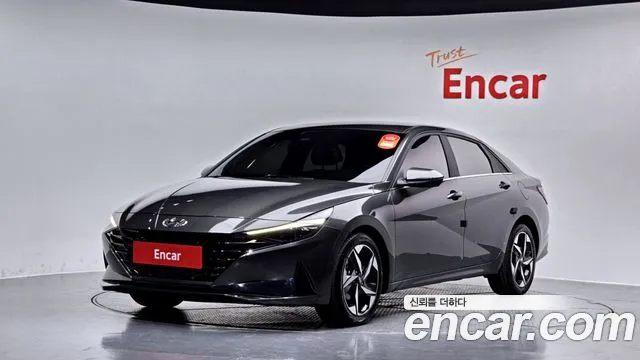 Hyundai Avante (CN7) 2020 Серый из Кореи