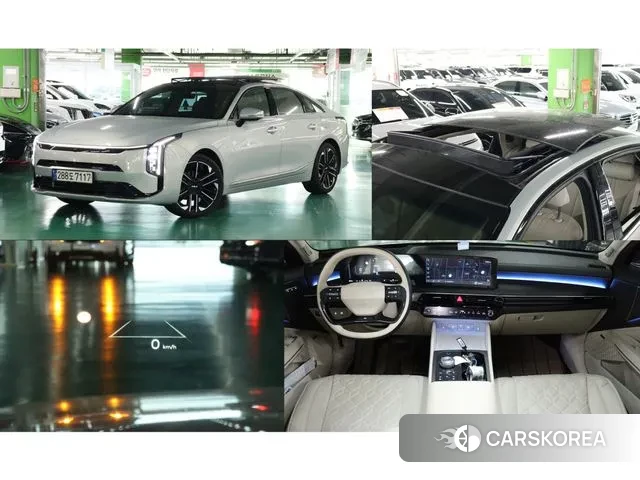 Kia The New K8 Hybrid 2024 Жемчужный цвет из Кореи