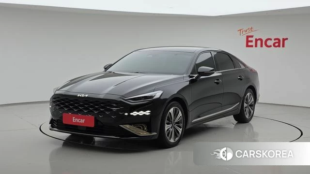 Kia K8 Hybrid 2022 Черный из Кореи