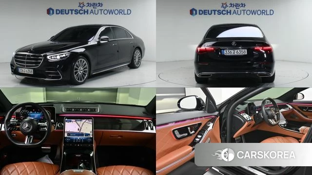 Mercedes-Benz S-Class W223 2021 Черный из Кореи
