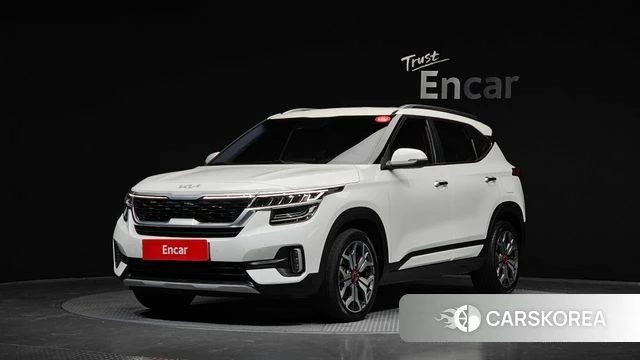 Kia Seltos 2021 Белый из Кореи