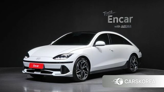 Hyundai Ionic 6 2022 Белый из Кореи