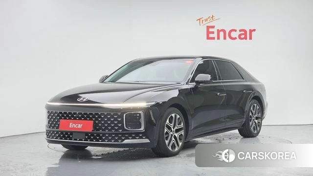 Hyundai Grandeur (GN7) 2023 Черный из Кореи
