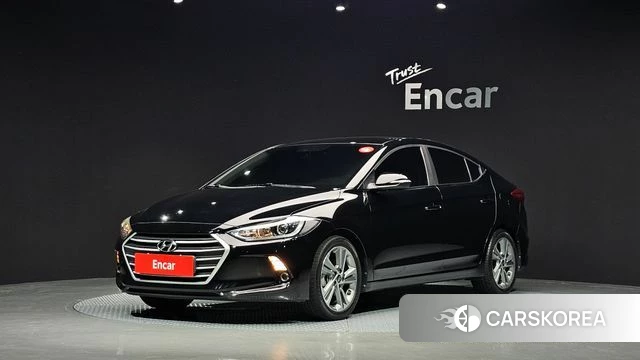 Hyundai Avante AD 2018 Черный из Кореи