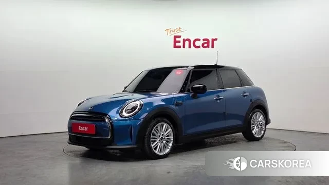 Mini Cooper 2022 Синий из Кореи