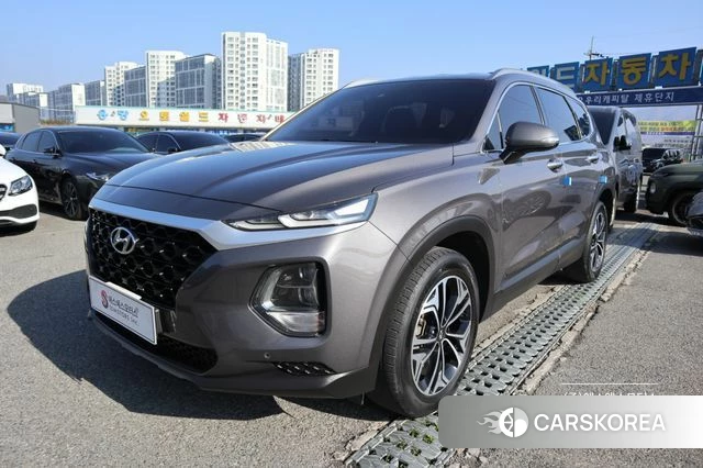 Hyundai Santa Fe TM 2018 Серый из Кореи