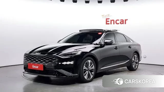 Kia K8 Hybrid 2022 Черный из Кореи