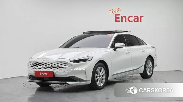 Kia K8 2021 Белый из Кореи