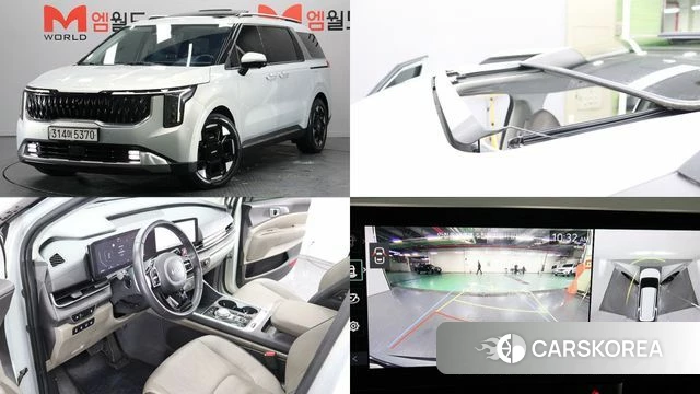 Kia The New Carnival 4th Generation 2024 Серебряный из Кореи