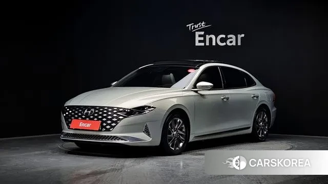 Hyundai The New Grandeur IG Hybrid 2021 Серебристо-серый из Кореи