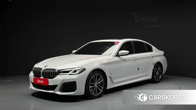 BMW 5 Series (G30) 2021 Белый из Кореи