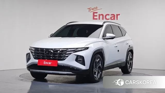 Hyundai Tucson (NX4) 2021 Белый из Кореи