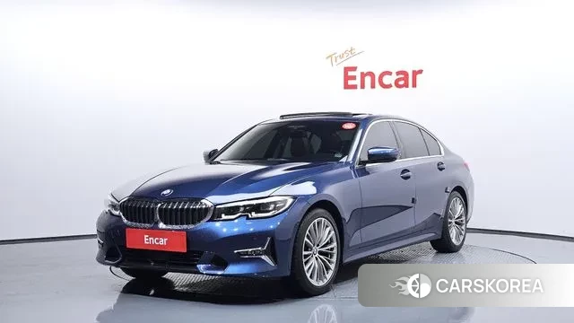 BMW 3 Series (G20) 2021 Синий из Кореи