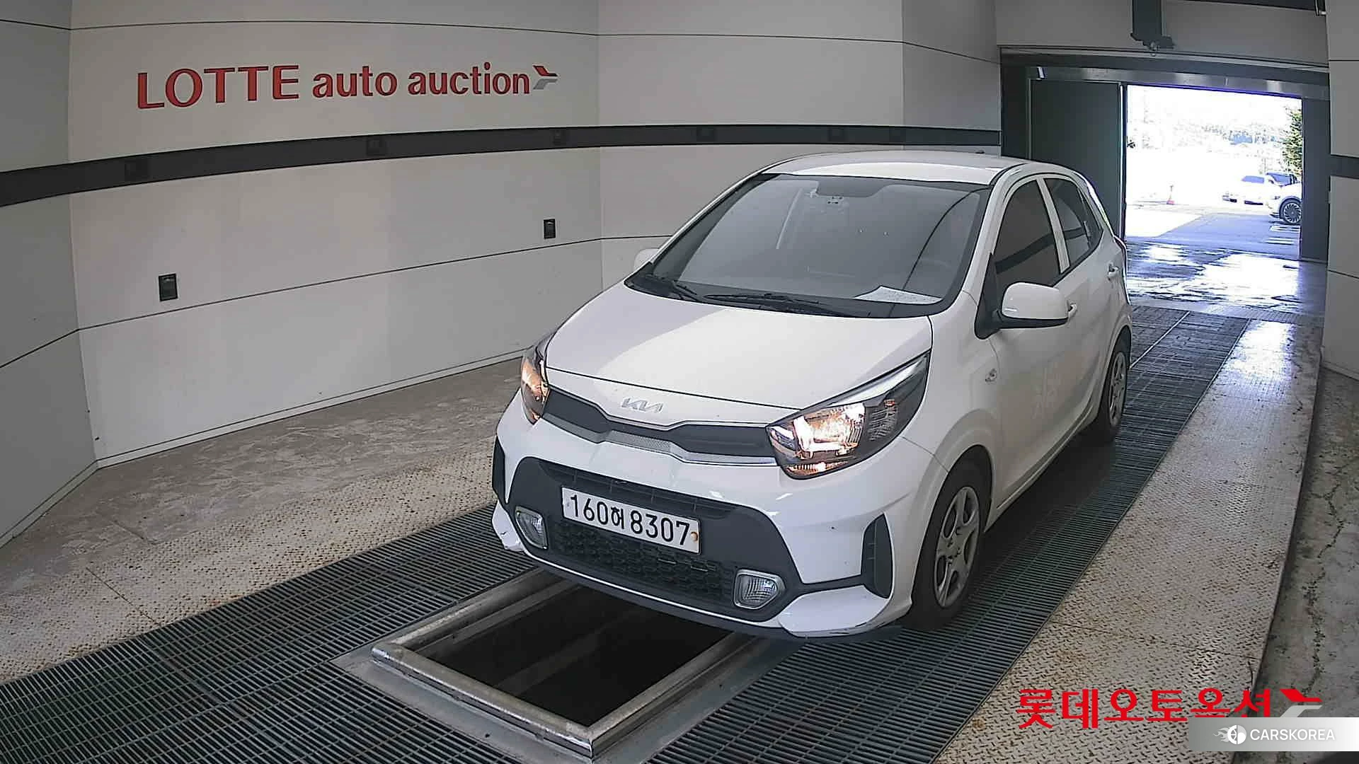 Kia Morning 2022 Clear White из Кореи