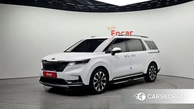 Kia Carnival 4th generation 2021 Белый из Кореи