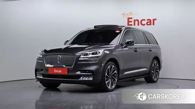Lincoln Aviator 2nd generation 2020 Серый из Кореи