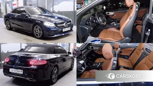 Mercedes-Benz C-Class W205 2020 Синий из Кореи