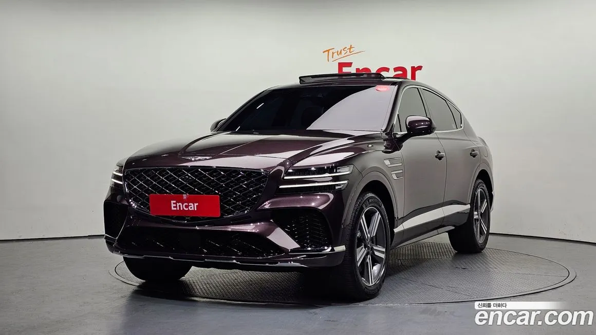 Genesis GV80 Coupe 2023 Красный из Кореи