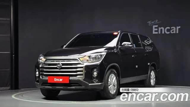 Ssangyong The New Rexton Sport 2021 Черный из Кореи