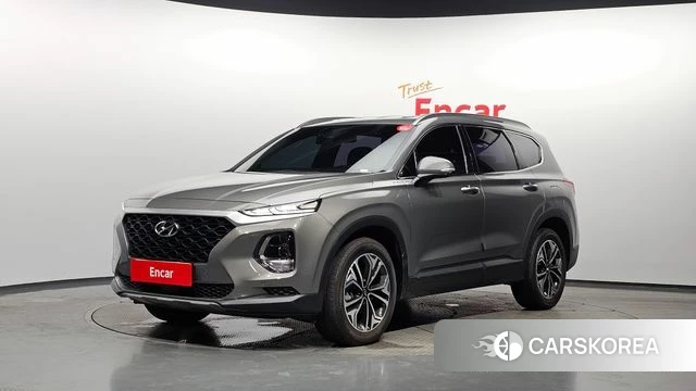 Hyundai Santa Fe TM 2018 Серый из Кореи
