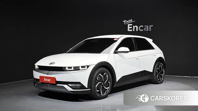 Hyundai Ionic 5 2021 Белый из Кореи