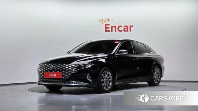 Hyundai The New Grandeur IG Hybrid 2022 Черный из Кореи