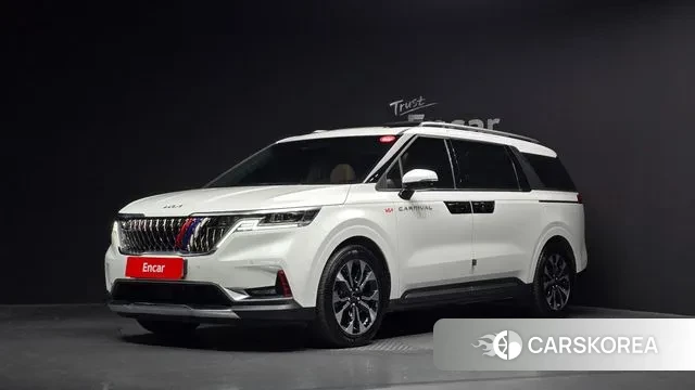 Kia Carnival 4th generation 2021 Белый из Кореи