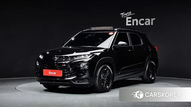 Chevrolet (GM Daewoo) Trailblazer 2021 Черный из Кореи