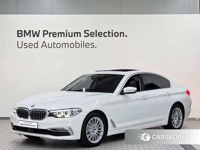 BMW 5 Series (G30) 2019 Белый из Кореи